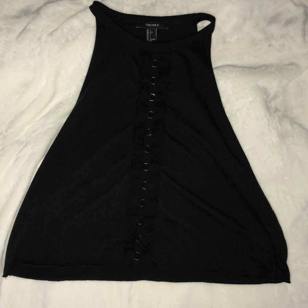 High neck top